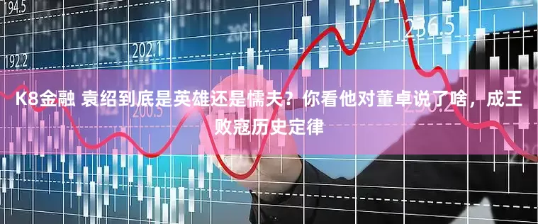 K8金融 袁绍到底是英雄还是懦夫？你看他对董卓说了啥，成王败寇历史定律